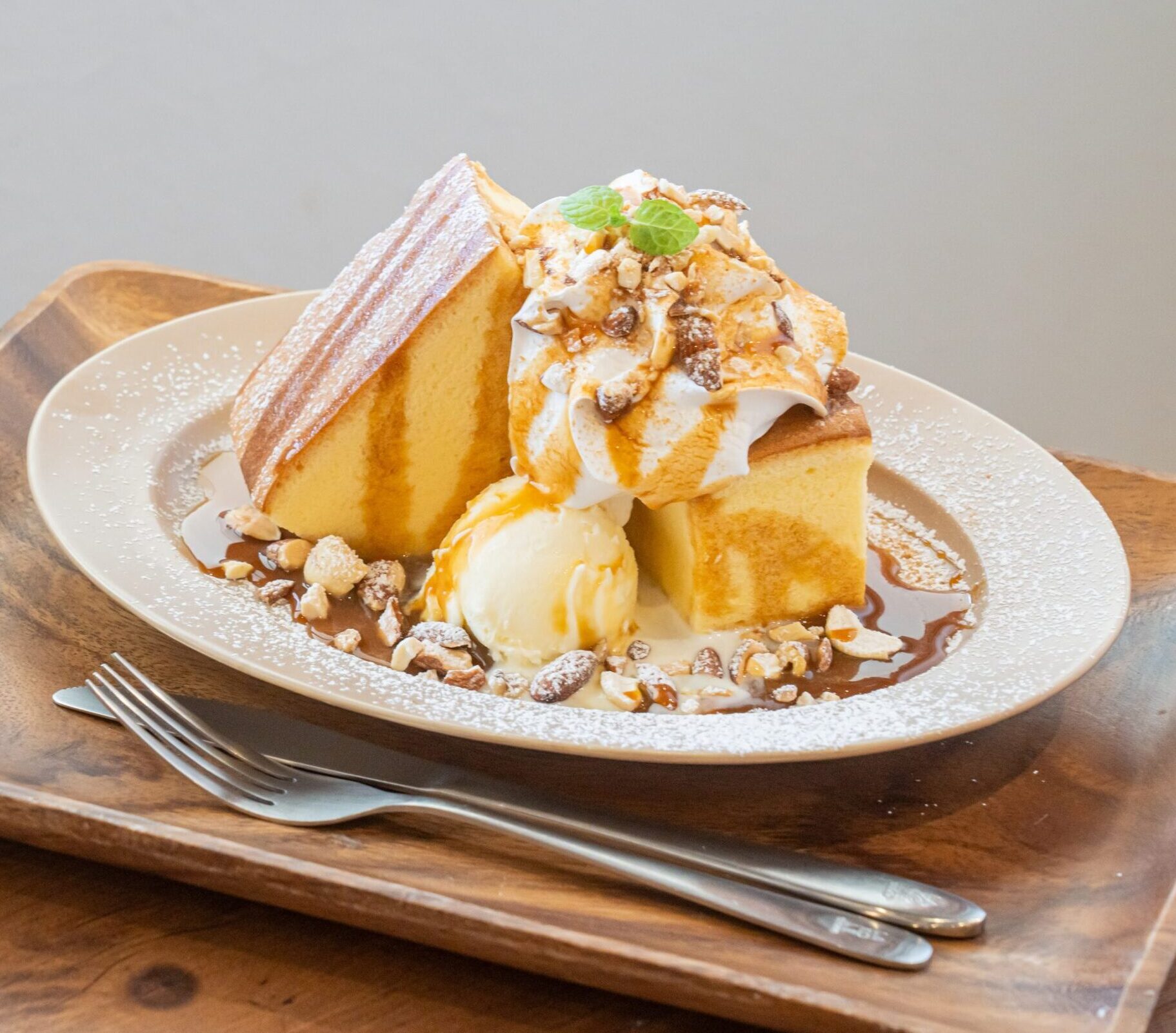 台湾カステラプレート（キャラメル）